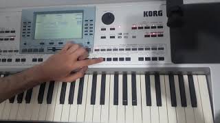 آموزش کرون کردن ارگ های korg pa50 and pa80 با استفاده از پد در ۱ ثانیه