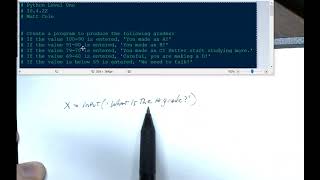 Python Course: Week 4 - Clarifying Instructions for Assignment