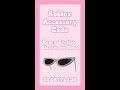 roblox accessory code fancy stylish glasses on head shorts