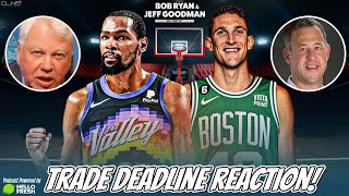 Kevin Durant Trade Reaction + Celtics Acquire Mike Muscala | Bob Ryan & Jeff Goodman Podcast