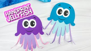 Handprint Jellyfish Craft For Kids
