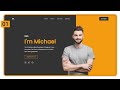 #1 How to Create a Portfolio Website using HTML, CSS and JavaScript | Crown Coder