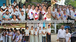 Christmas Day Carol singing round by Tamaloo Choirs 2024 to Bambooflat area