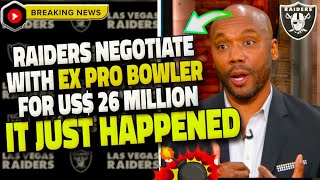 🫣BREAKING NEWS:US$26 MILLION PLAYER COULD BE IN THE RAIDERS' PATH!RAIDERS NEWS TODAY