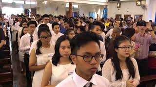 20171112 Level 9 \u0026 Adults Confirmation Entrance Procession