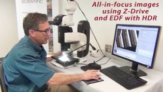 Nikon NIS Elements Software Demo All in focus images Mit Ton