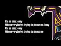 guns n roses it s so easy lyrics full lyric video