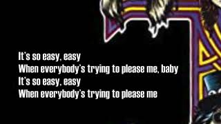 Guns N' Roses - It's so Easy Lyrics (Full Lyric Video!)