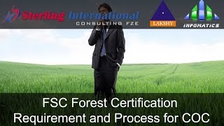 FSC Forest certificate consultants