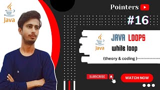 while loop in Java #16 | Looping Statement | Java Course | Java Tutorial | Pointers