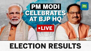 LIVE | PM Modi Celebrates Win At BJP HQ | State Election Result 2023 | MP, Rajasthan, Chhattisgarh