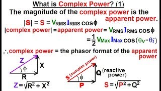 Electrical Engineering: Ch 12 AC Power (37 of 58) What is Complex Power? (1)