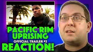 REACTION! Pacific Rim: Uprising Trailer #2 - John Boyega Movie 2018