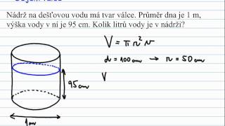 objem válce