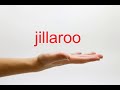 How to Pronounce jillaroo - American English