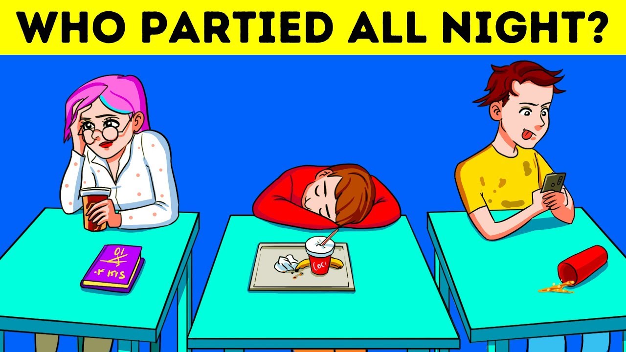 Brain Speed Tests 13 Cool Riddles To Test Your Brain Youtube