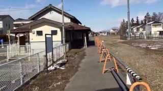 長野電鉄　河東線綿内駅　廃線の駅はやはり寂しい！