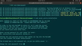 mariadb install in ubuntu linux