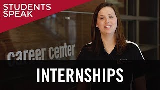 UA Students Speak: Internships