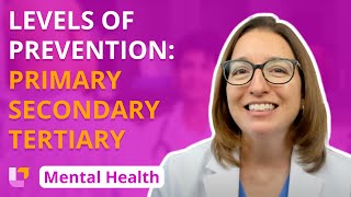Primary, Secondary, Tertiary Prevention - Psychiatric Mental Health Nursing | @LevelUpRN