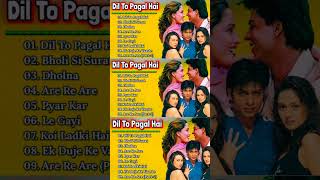 Dil To Pagal Hai Full Song 🌹  Shah Rukh Khan , Madhuri Dixit🌹 Hindi Bollywood Songs