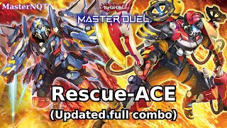 Nhập môn Master Duel part 92 - UPDATED Rescue-ACE deck !!!! - Rescue-ACE easy guide combo