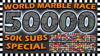 World Marble Race - 50k Subscribers Special