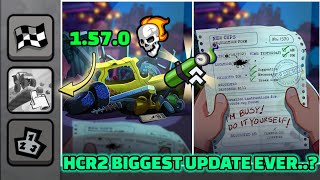 BIGGEST UPDATE IN HCR2 EVER!? 😱[UPCOMING] | ANALYSIS ✨ | Hill Climb Racing 2