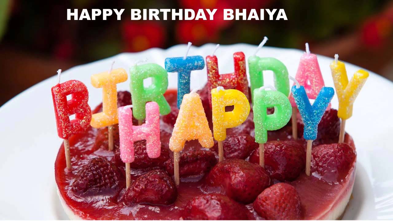 Bhaiya Birthday Song - Cakes - Happy Birthday BHAIYA - YouTube