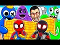 Roblox BUILD TO SURVIVE with Spiderman & Miles!