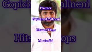 Director🥵Gopichand Malineni hits \u0026 Flops movies #shorts #gopichandmalineni #director #viralshorts