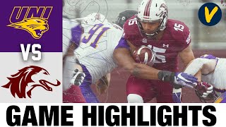 #4 Northern Iowa vs #10 Southern Illinois Highlights | 2021 Spring College Football Highlights