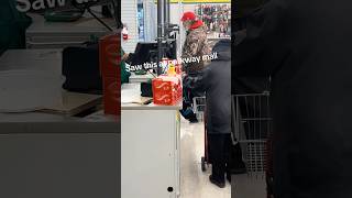 Guy freaked out at dollarama employee😳 #dollaramacanada #dollarama #epic #memes #funnyvideo #viral