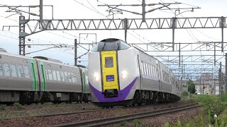 キハ261系1000番台 ST-1213編成 特急北斗11号 札幌行 苗穂～白石通過【4K】