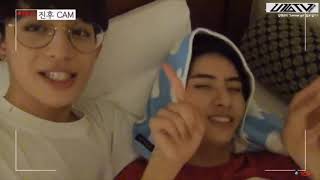 Kim Wooseok and Lee Jinhyuk funny moments in U10TV