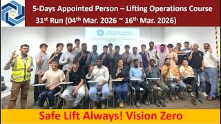 5- Days Appointed Person - Lifting Operations Course (31st Run)