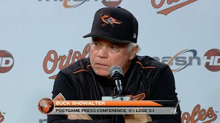 LAA@BAL: Showalter on Gausman's outing in loss