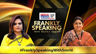 Smriti Irani on andolanjeevi brigade, Rahul Gandhi, gaddar jibe \u0026 much more | Frankly Speaking