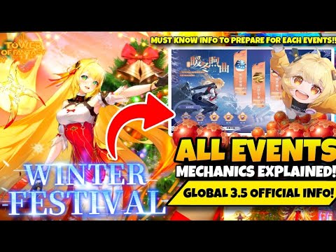 ALL GLOBAL 3.5 EVENTS MECHANICS & INFO YOU MUST KNOW!!  Tower of Fantasy