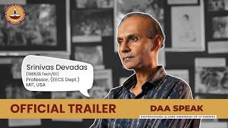 DAA - Srinivas Devadas | MIT Professor | IIT Madras Alumnus