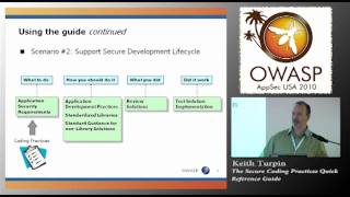 OWASP AppSec USA 2010: OWASP Secure Coding Practices Quick Reference Guide 2/2