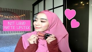 REVIEW + SWATCH IN2IT LIQUID MATTE LIPSTICK