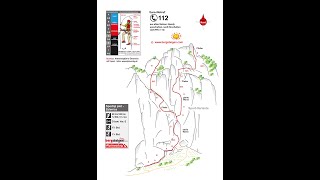 Via ferata Spodnji Plot. Hardest Slovenian via ferata. E difficulty. Full climb