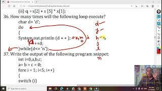 10th Java Output Part 4, PreBoard Exam Practice