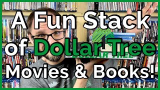 Dollar Tree Blu-ray Haul | New DVDs, Blu-rays, & Books from the Dollar Tree!