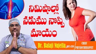 నడుము నోపి కి చిటికలో ట్రీట్మెంట్ ఉందా..!|Everything in Telugu