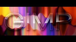 GIMP Tutorial: Glass Text Effect