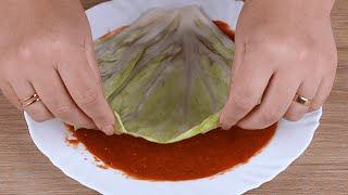 How did I not learn this before? This is the tastiest cabbage I've ever had