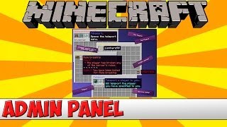 Minecraft Bukkit Plugin - Admin Panel - Tutorial