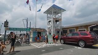 Ocean City Maryland @ Talbot Street Pier on a Summer Day